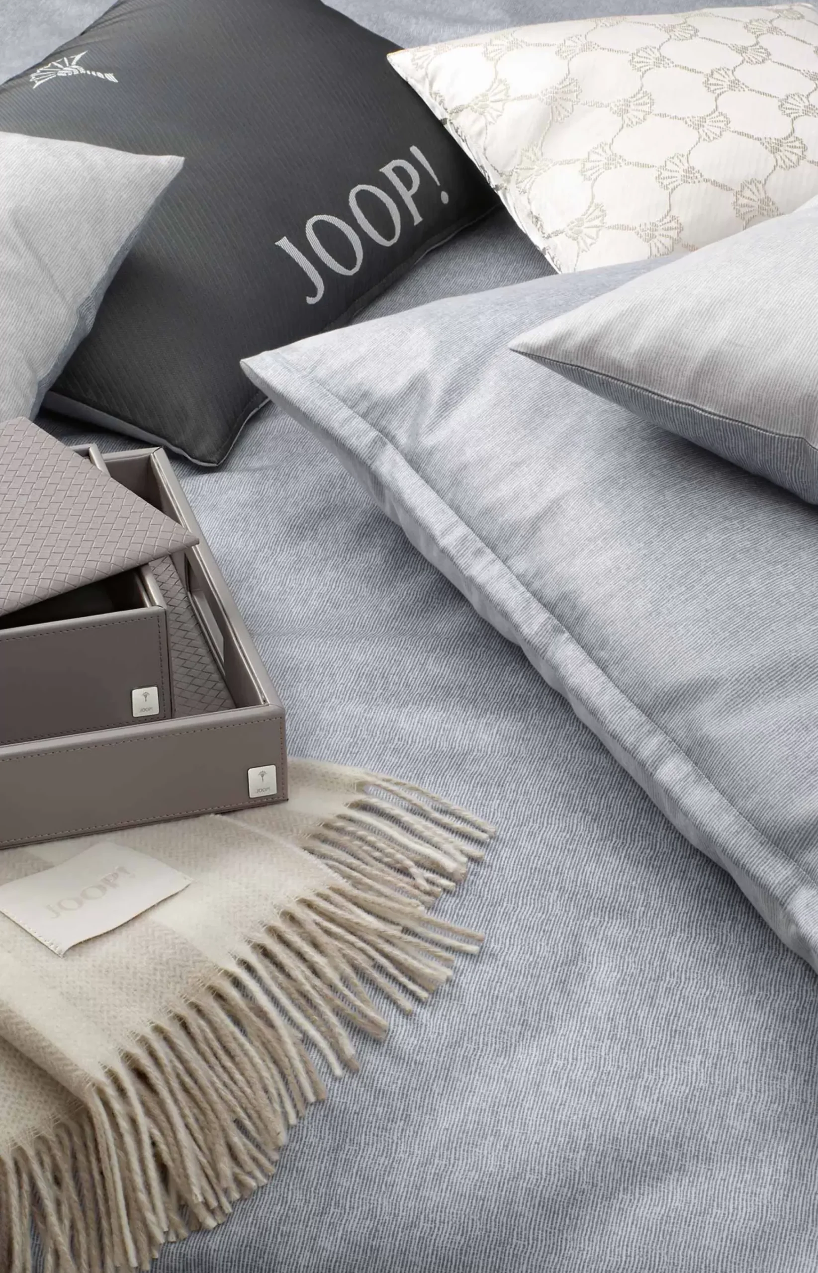 Homeline tray, grey-rosé