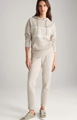 Hoodie in a Light Brown Pattern