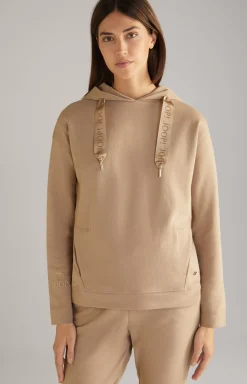 Hoodie in Light Brown