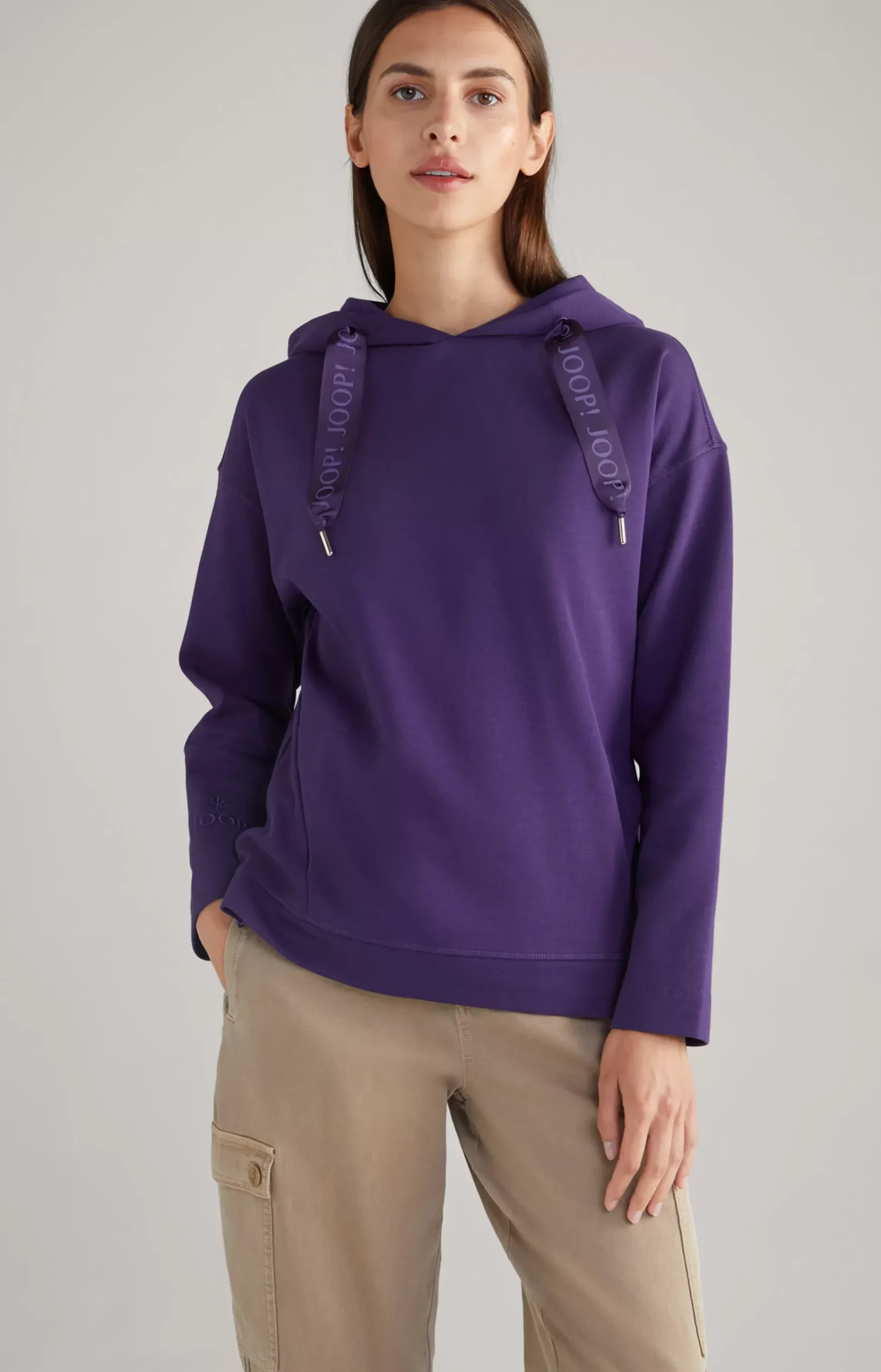 Hoodie in Purple