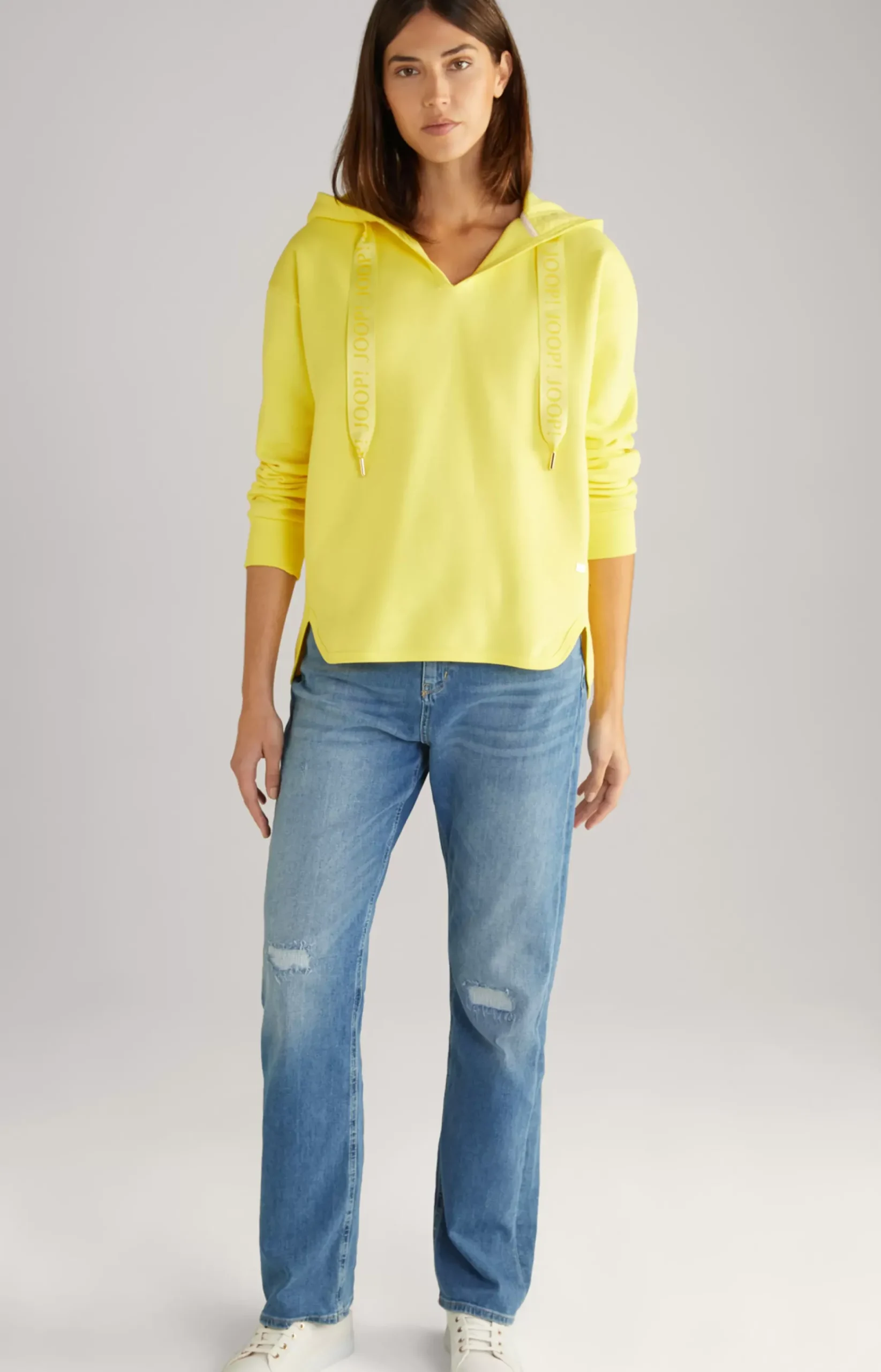 Hoodie in Yellow