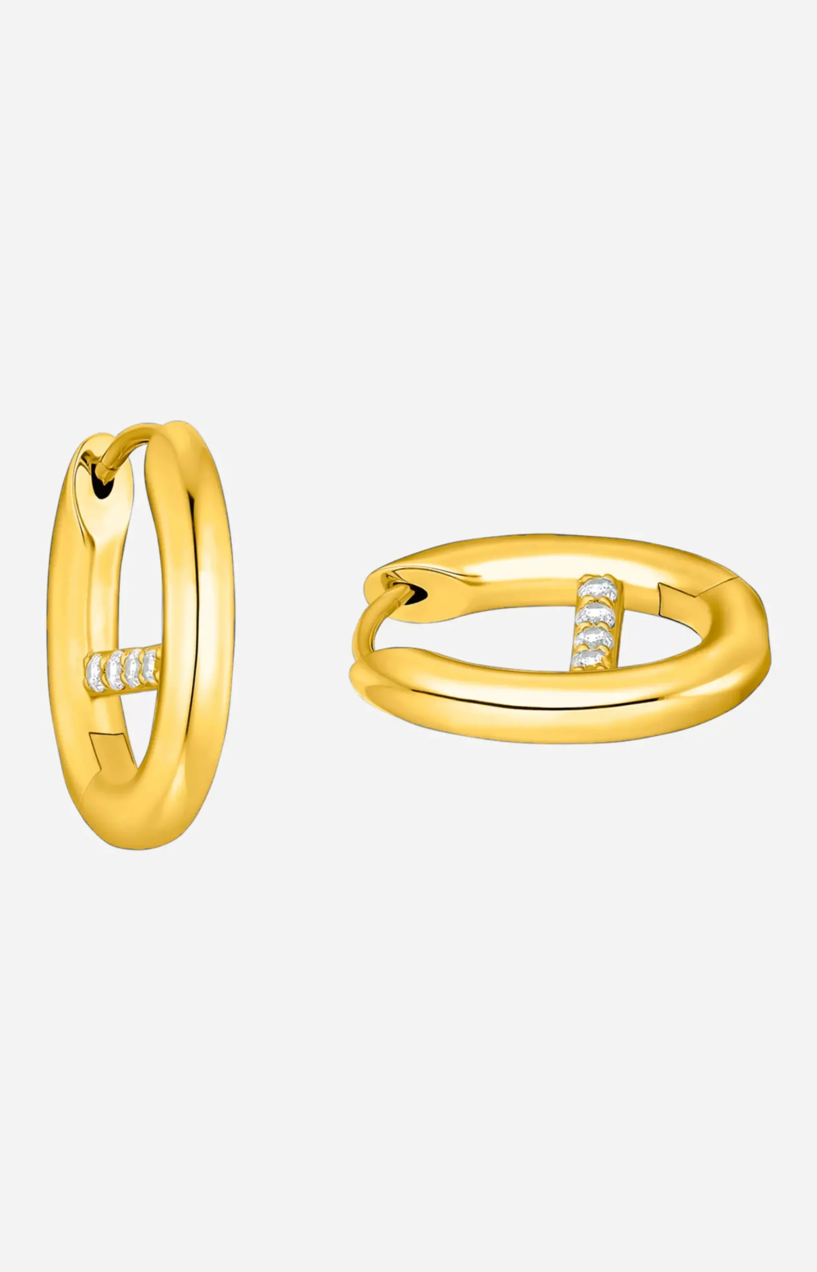 Hoop Earrings in Gold