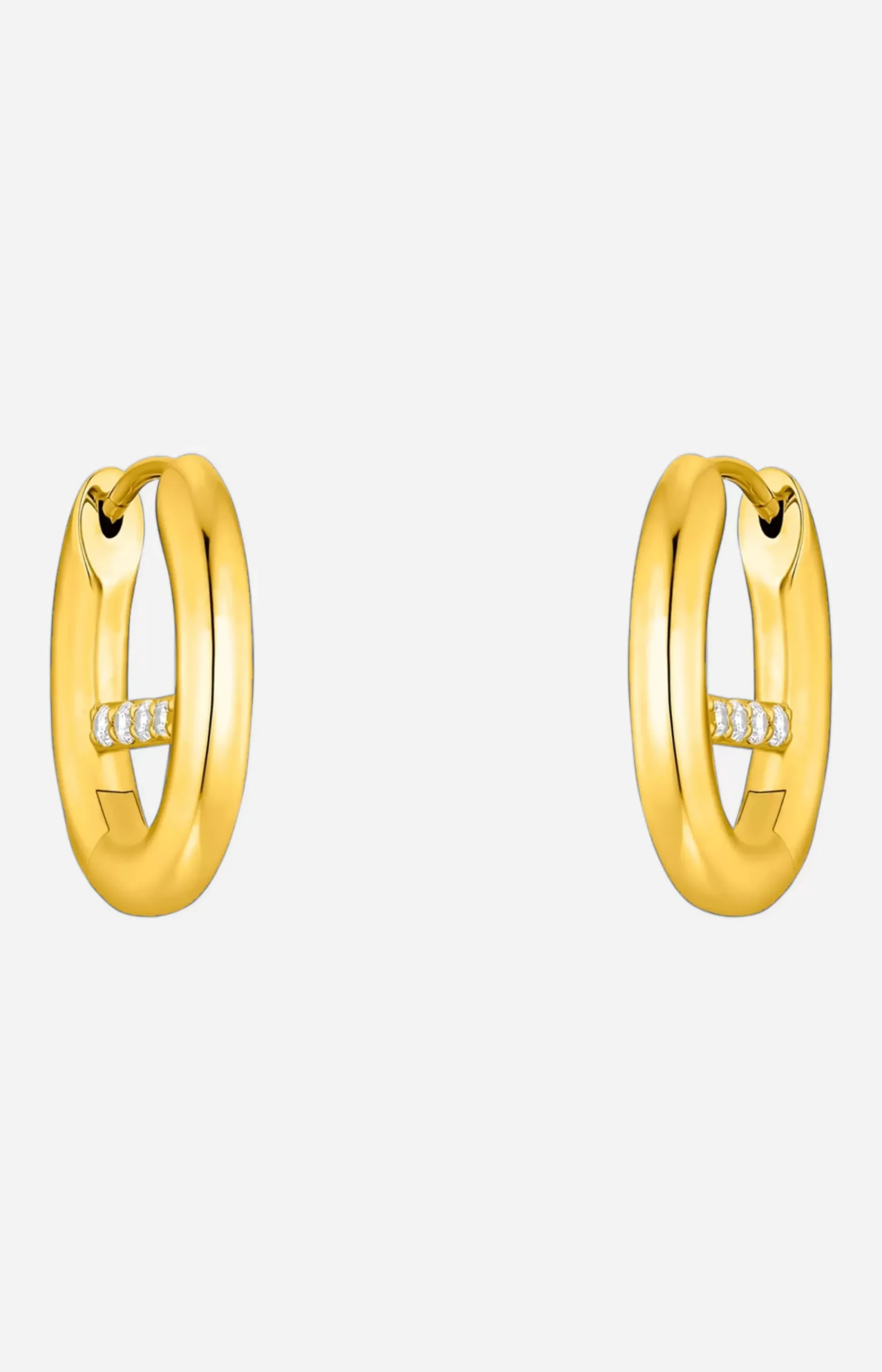 Hoop Earrings in Gold