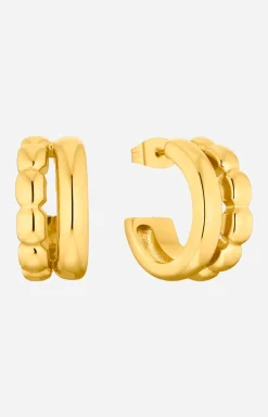 Hoop Earrings in Gold