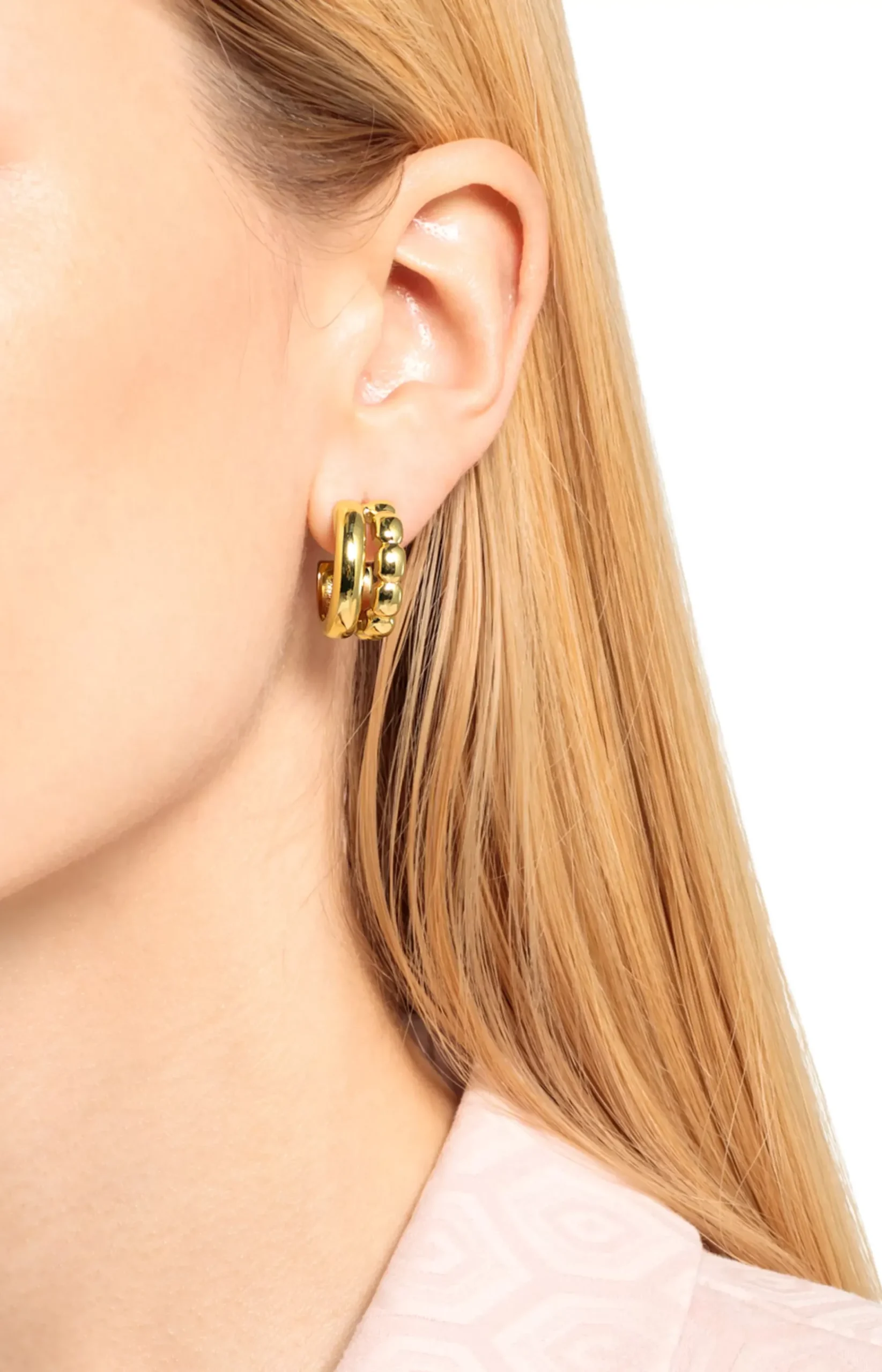 Hoop Earrings in Gold
