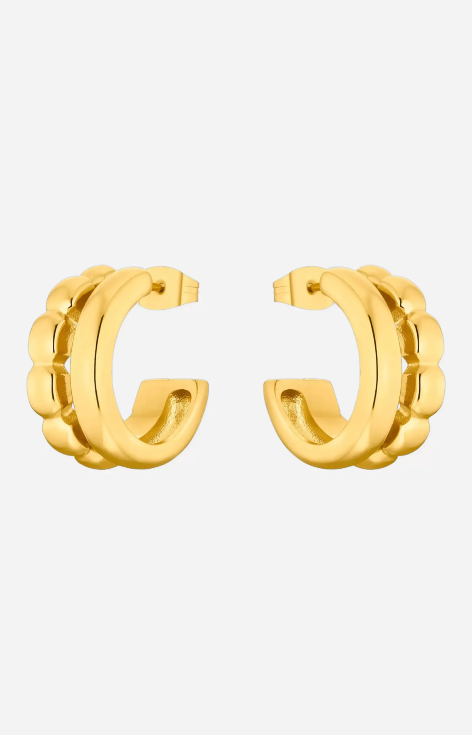 Hoop Earrings in Gold