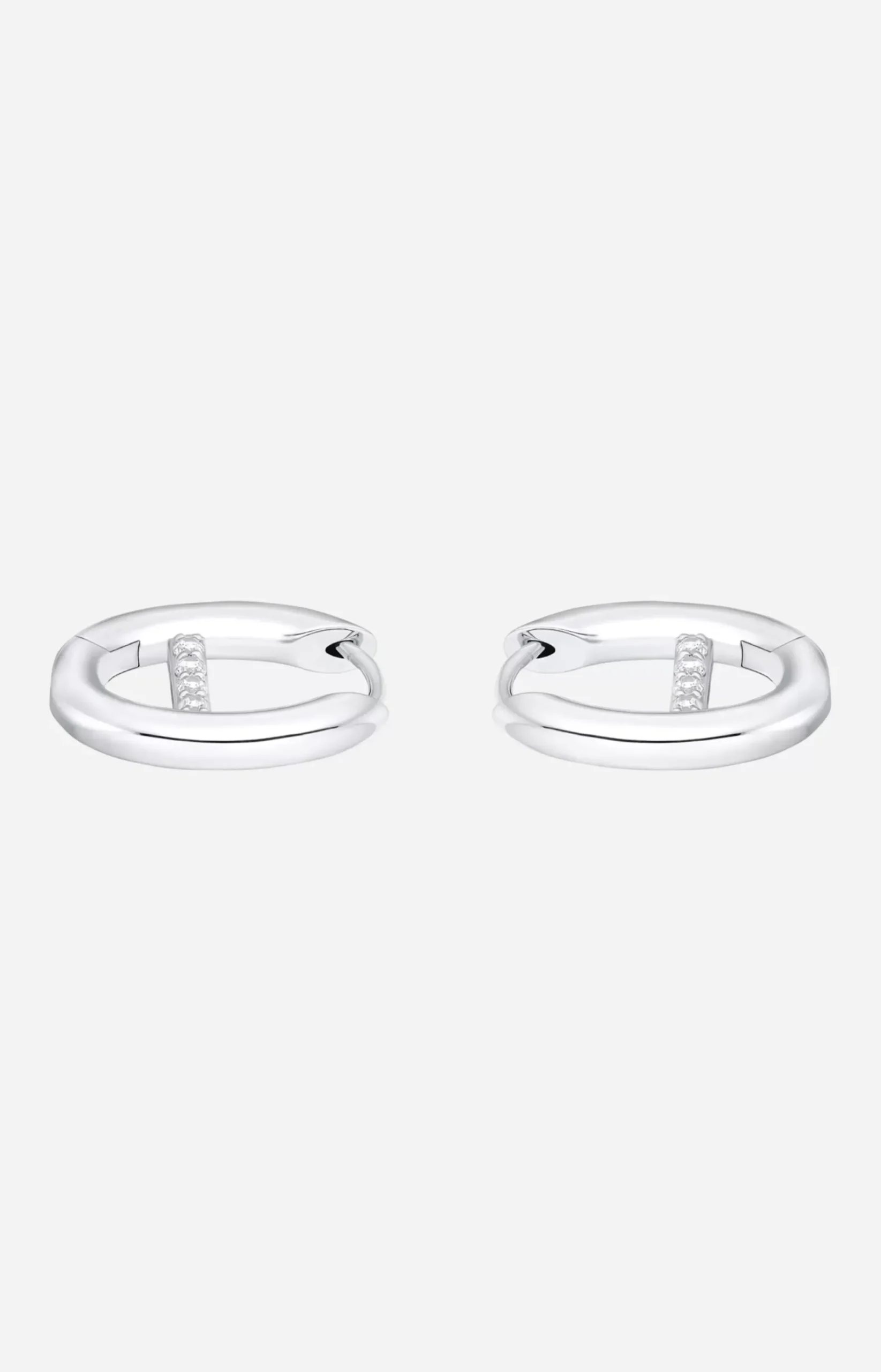 Hoop Earrings in Silver