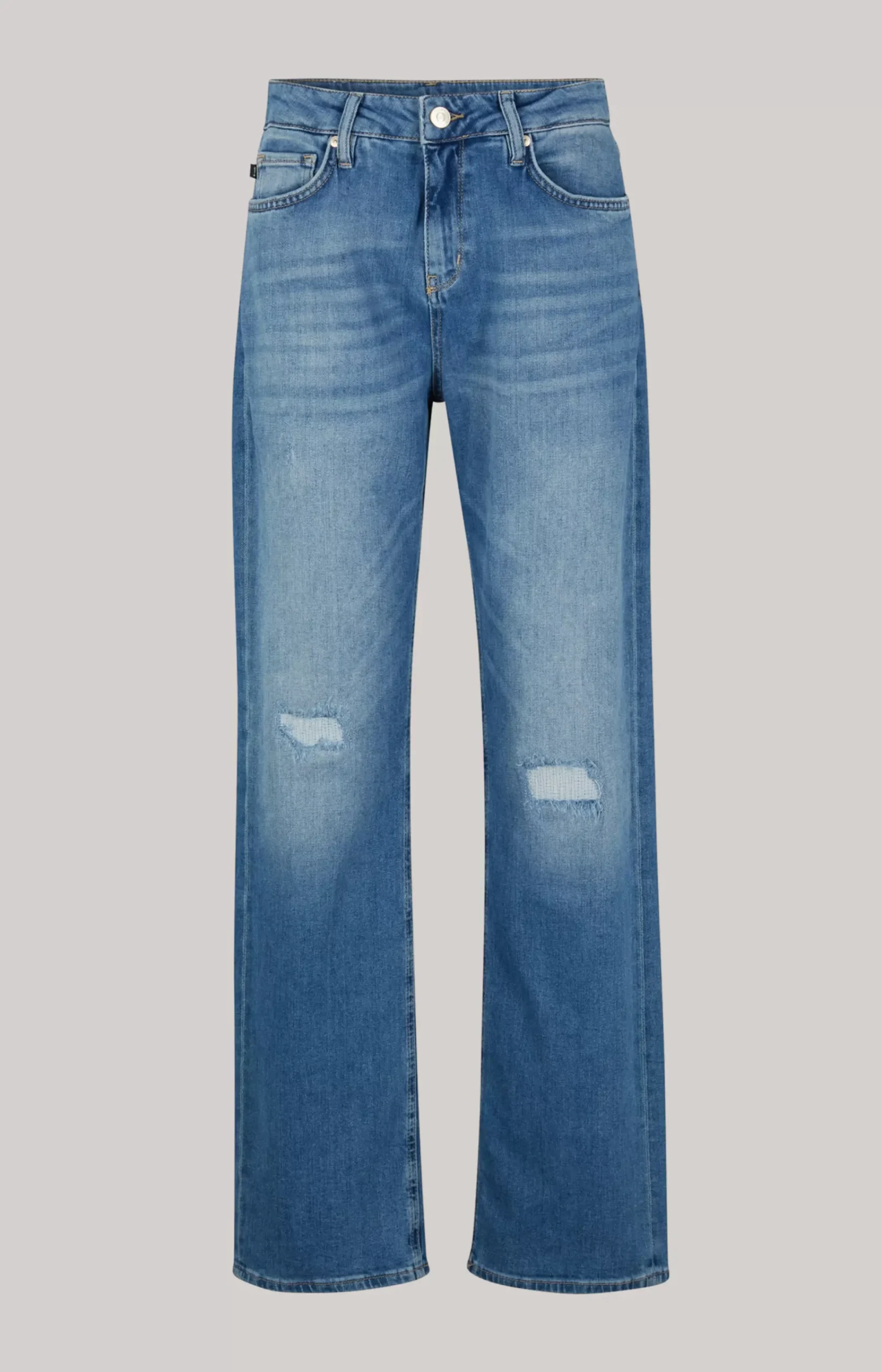 Jeans in a Denim Blue Washed Look