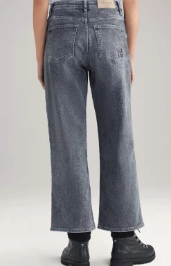 Jeans in a Washed Grey Finish