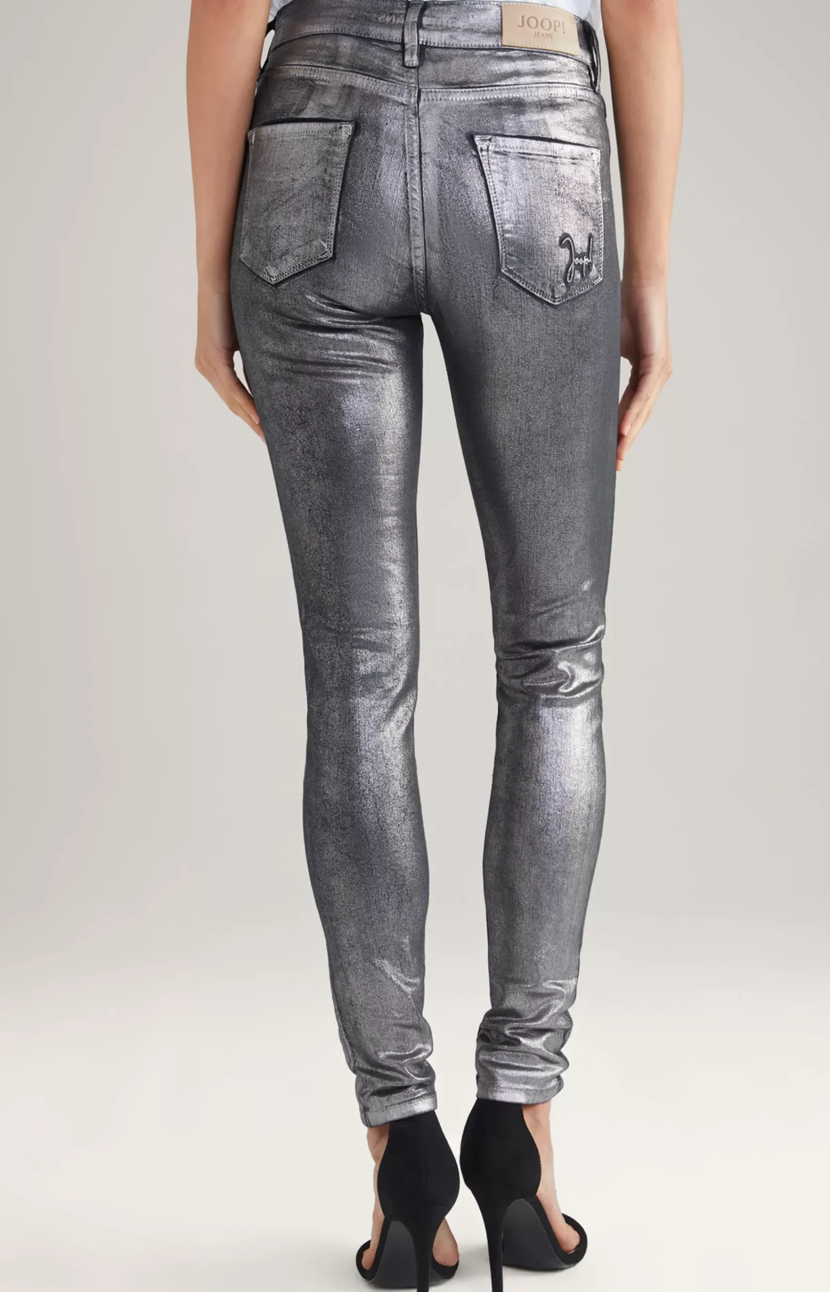 Jeans in Anthracite Silver