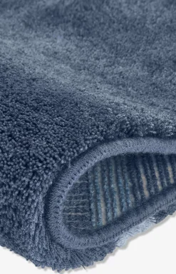 JOOP! CHECKS bath mat in navy, 60 x 90 cm