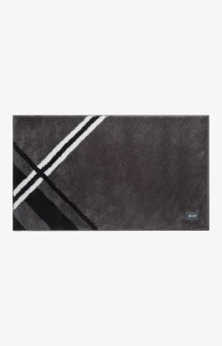 JOOP! CHECKS bath mat in pebble, 70 x 120 cm
