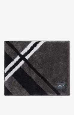 JOOP! CHECKS bath mat in pebble, 50 x 60 cm