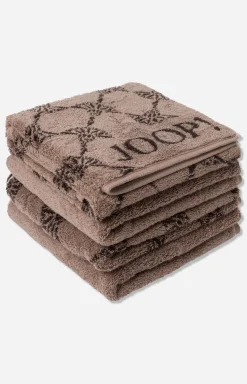 JOOP! CLASSIC DOUBLEFACE Terrycloth Range in Mocha