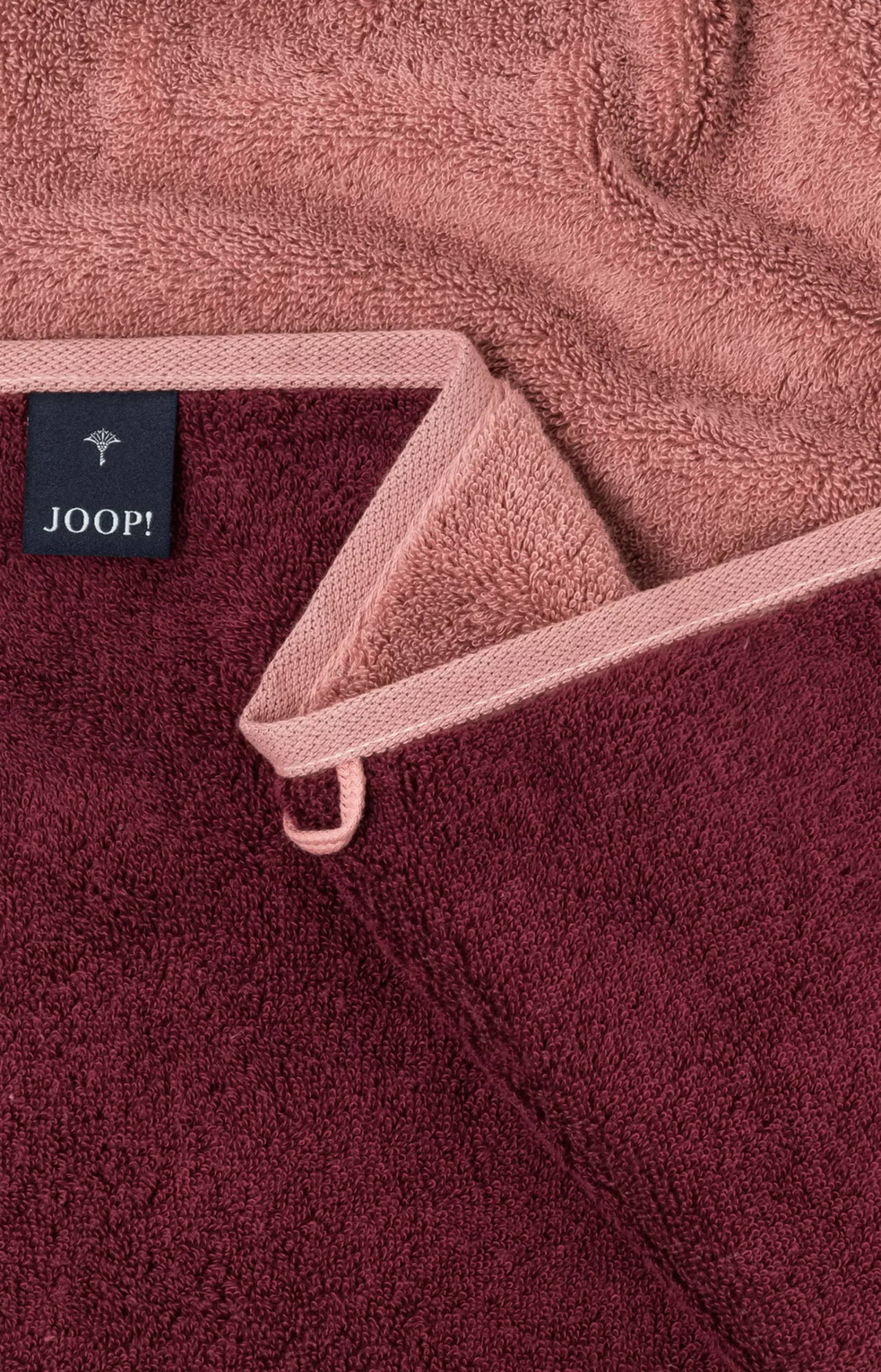 JOOP! CLASSIC DOUBLEFACE Terrycloth Range in Rouge