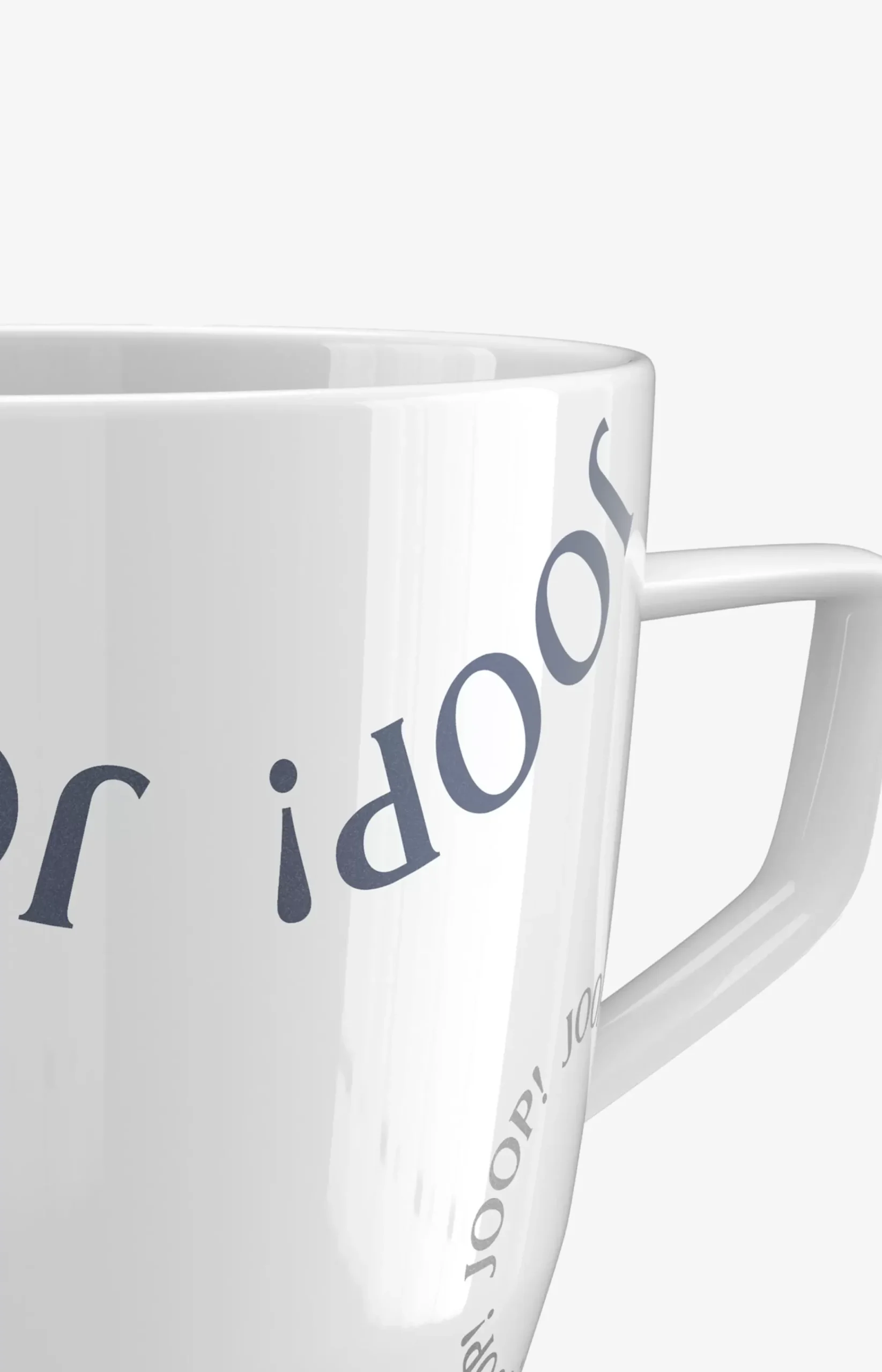 JOOP! COLLECTOR'S MUG FASHION EDITION AUTUMN/WINTER 2021/22 in White/Blue/Grey