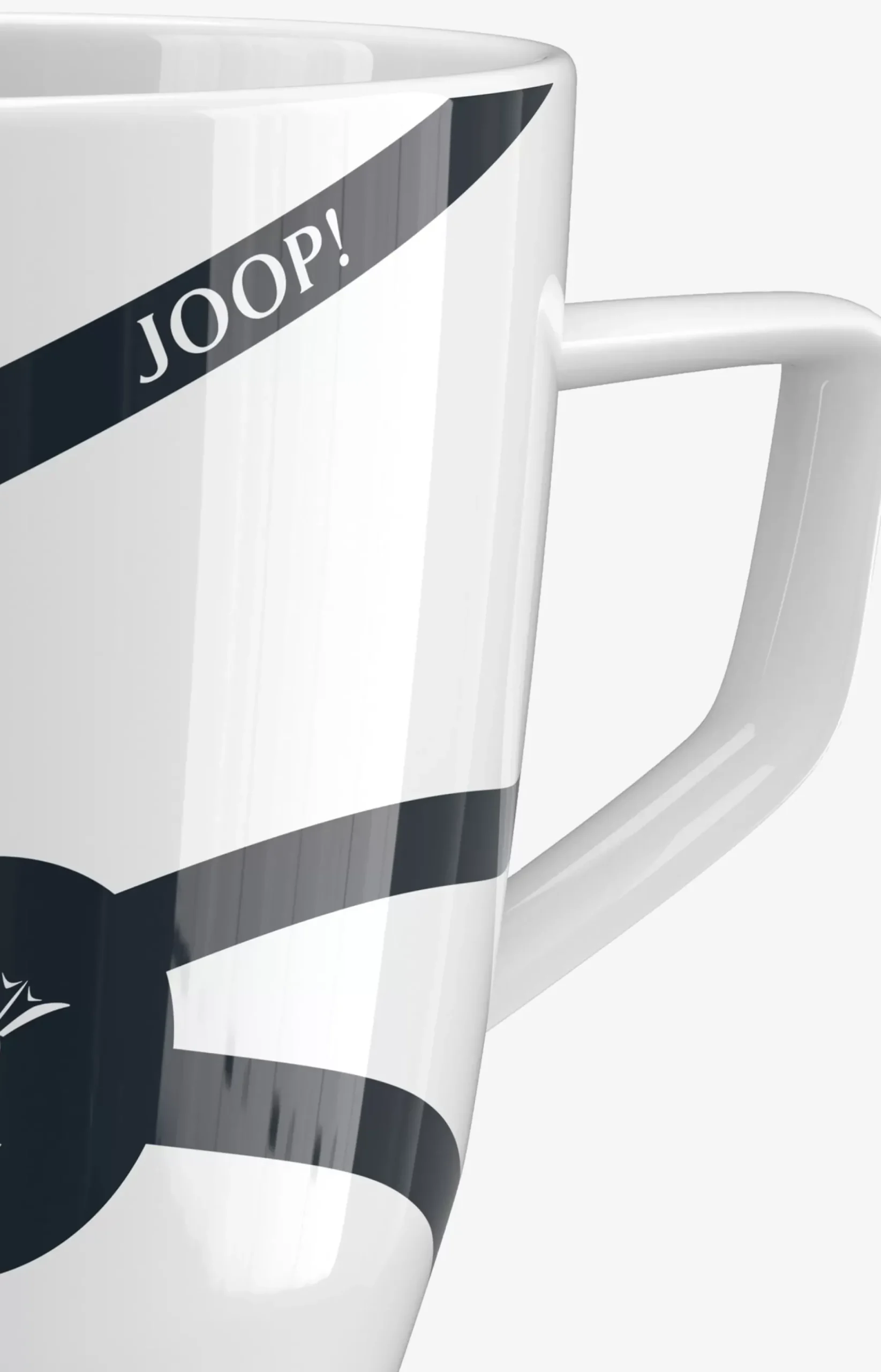 JOOP! COLLECTOR'S MUG FASHION EDITION AUTUMN/WINTER 2021/22 in White/Dark Blue