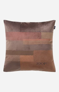 JOOP! DIMENSION decorative cushion cover in brown, 40 x 40 cm