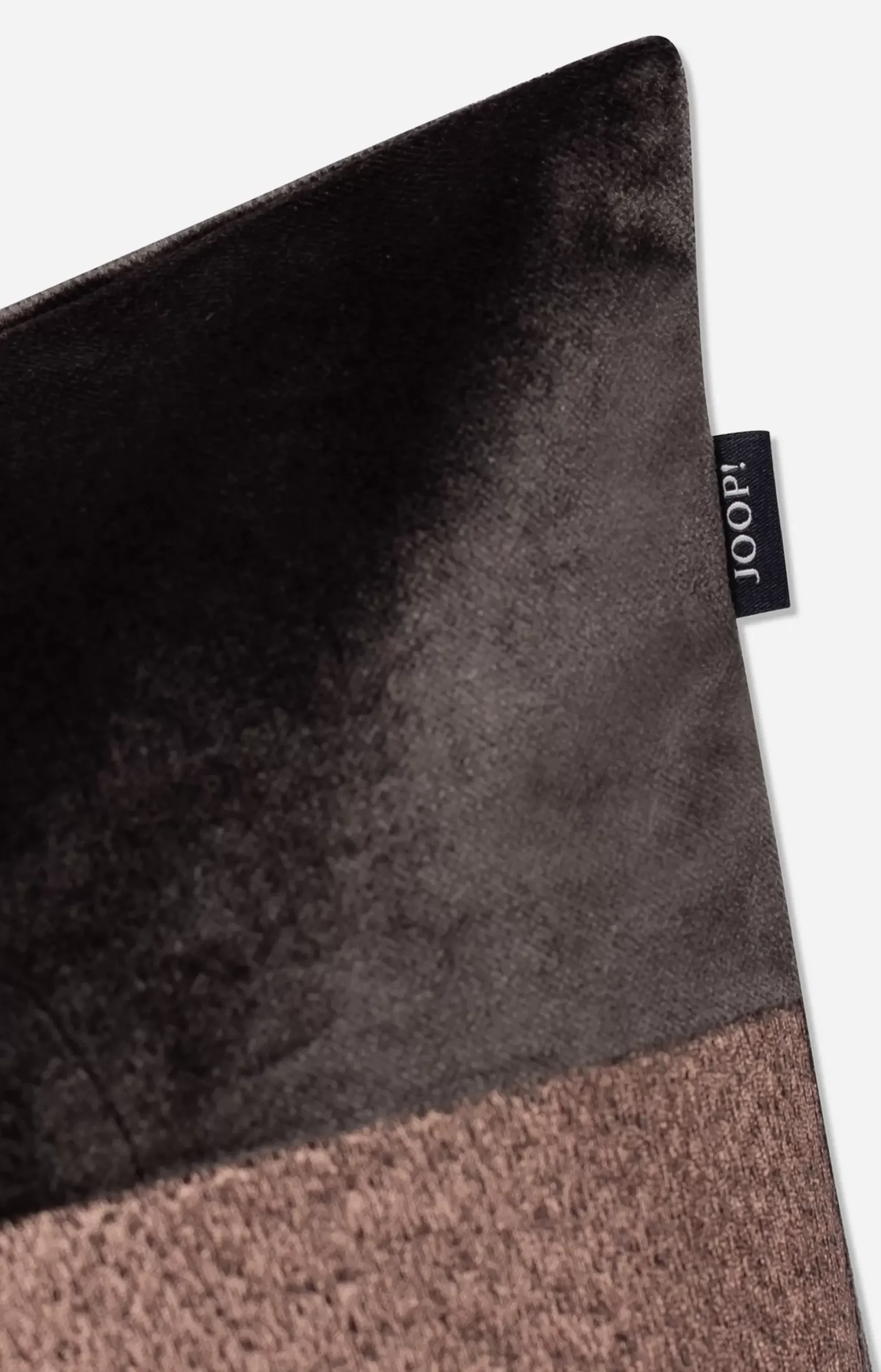 JOOP! DIMENSION decorative cushion cover in brown, 40 x 40 cm