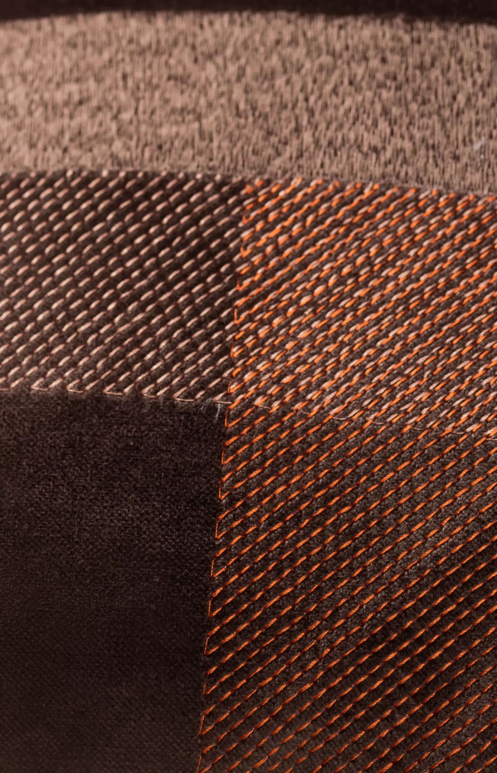 JOOP! DIMENSION decorative cushion cover in brown, 40 x 40 cm