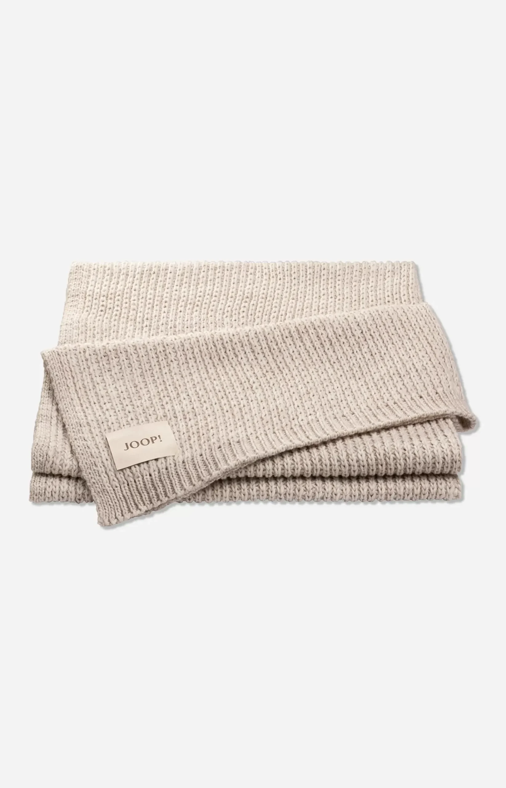 JOOP! DOUBLE KNIT Blanket in Neutral