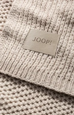 JOOP! DOUBLE KNIT Blanket in Neutral