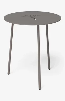 JOOP! EMBOSS side table, 40 x 42 cm in smoke