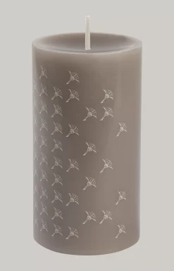 JOOP! FADED CORNFLOWER Silence Stump Candle - Set of 2, 15 cm Height