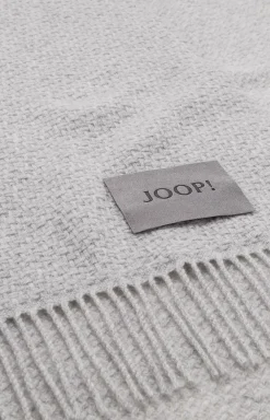 JOOP! FINE WOVEN Silver Throw