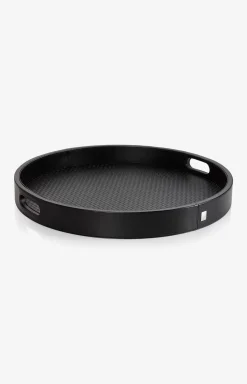 JOOP! Homeline - Large Round Tray in Black