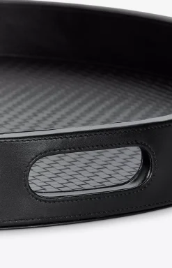 JOOP! Homeline - Large Round Tray in Black