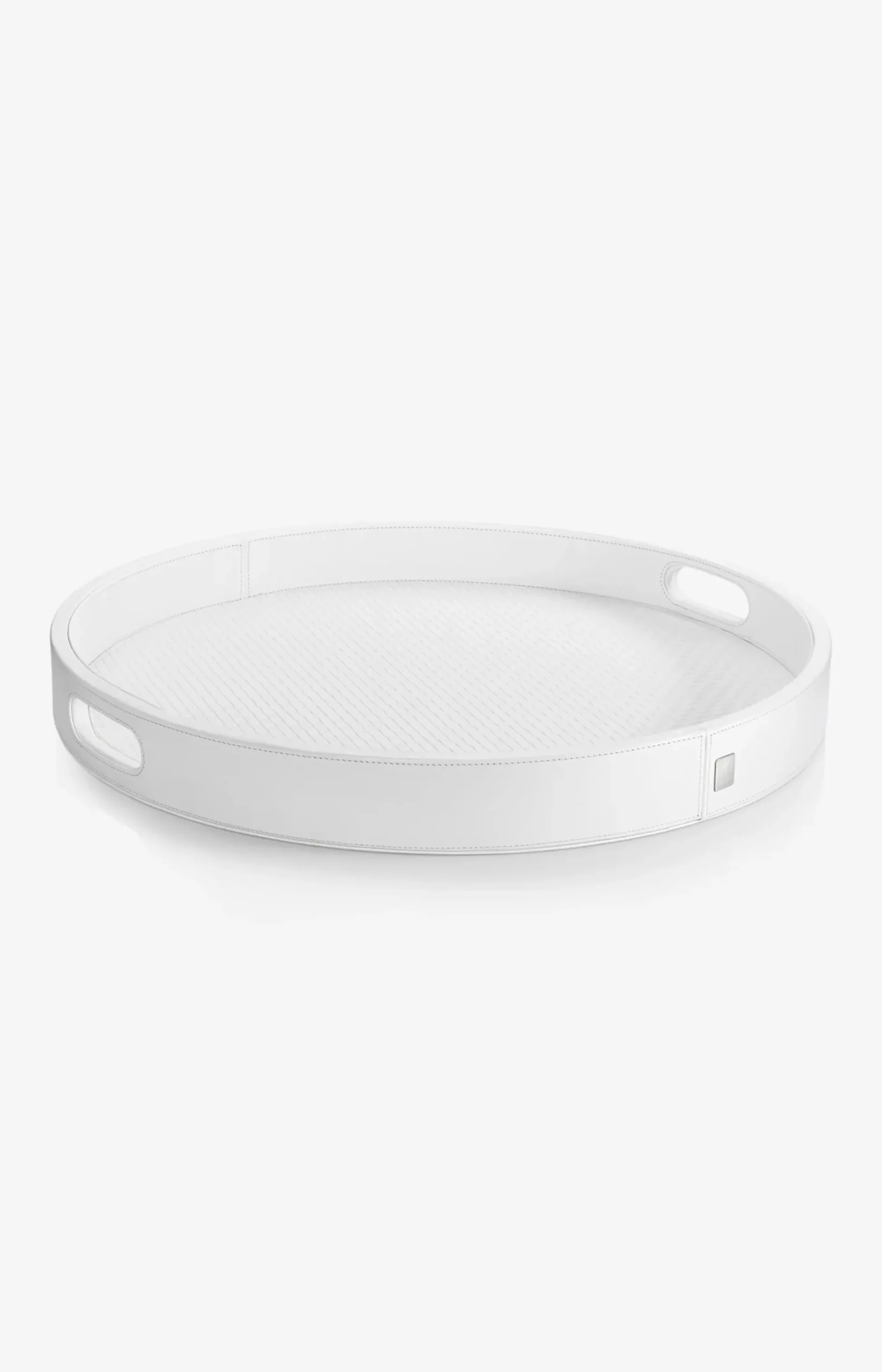 JOOP! Homeline - round tray in white, large