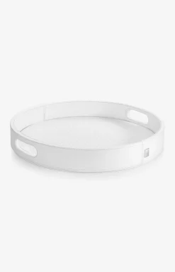 JOOP! Homeline - Small Round Tray in White
