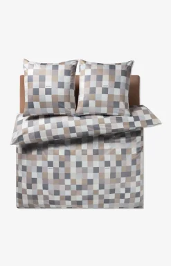 JOOP! MOSAIC bedlinen in sand/pastel