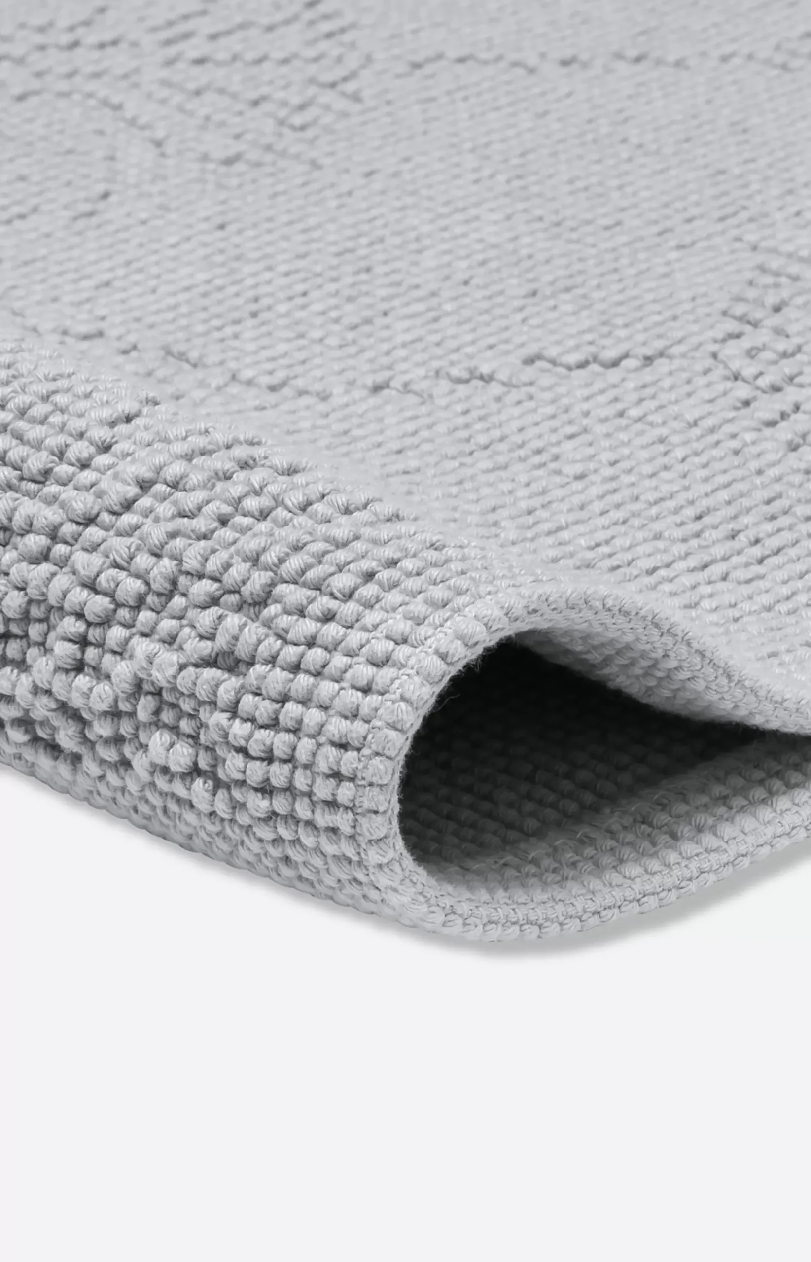 JOOP! NEW CORNFLOWER Bath Mat in Silver, 60 x 90 cm