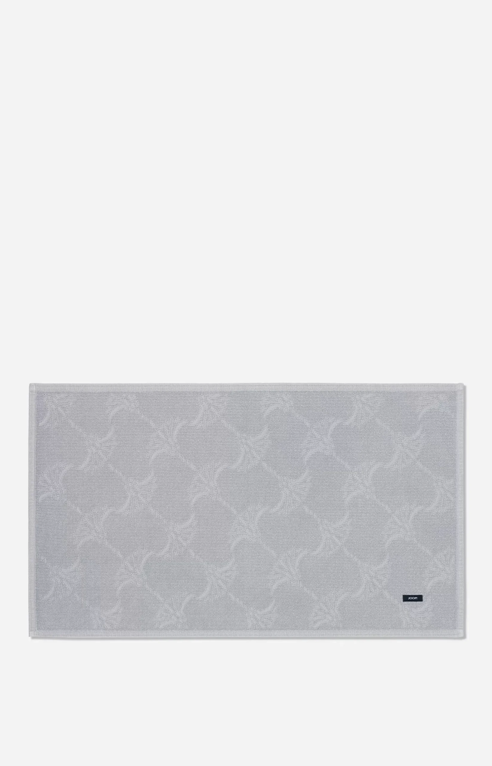 JOOP! NEW CORNFLOWER Bath Mat in Silver, 70 x 120 cm