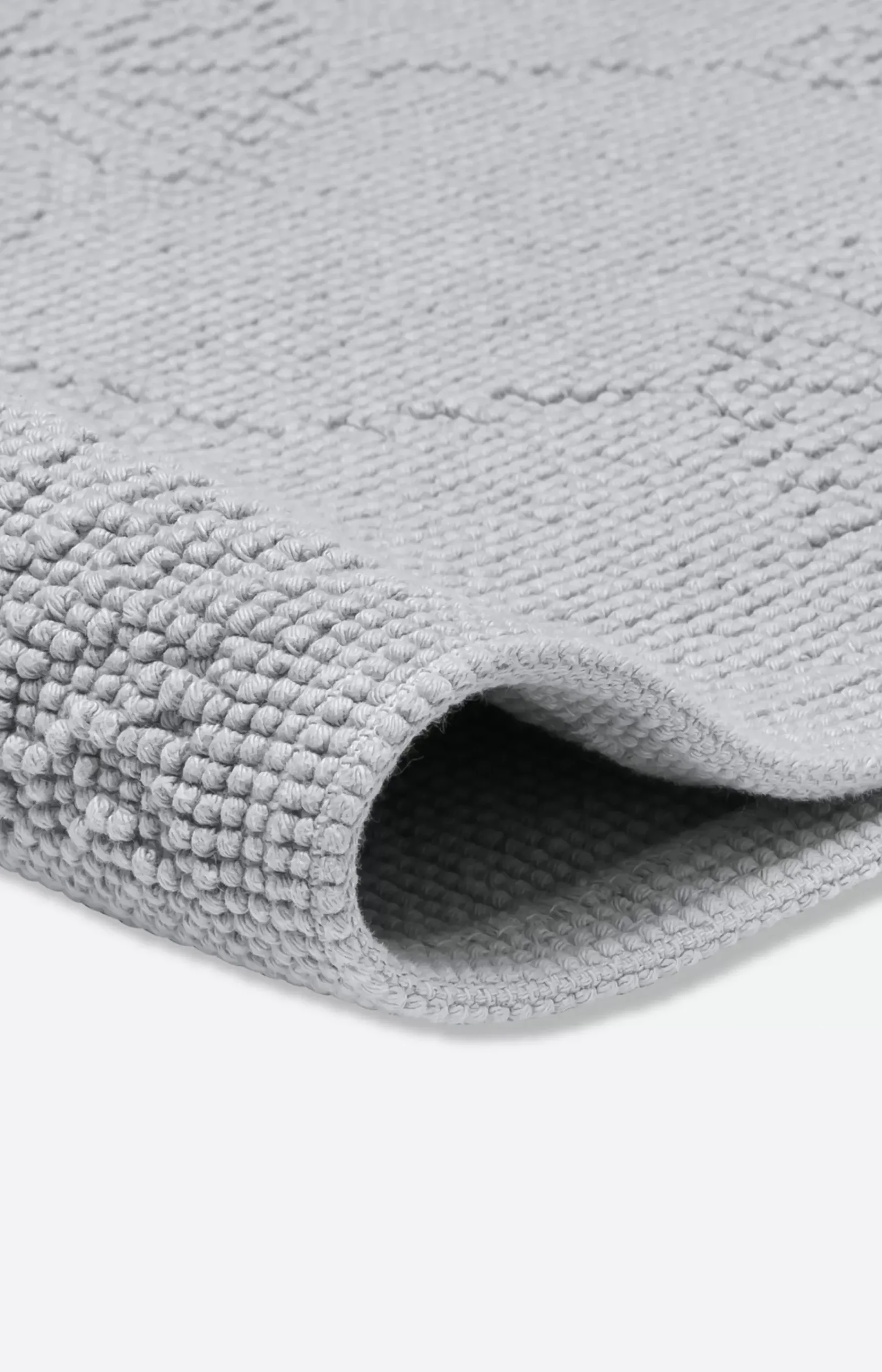 JOOP! NEW CORNFLOWER Bath Mat in Silver, 50 x 70 cm