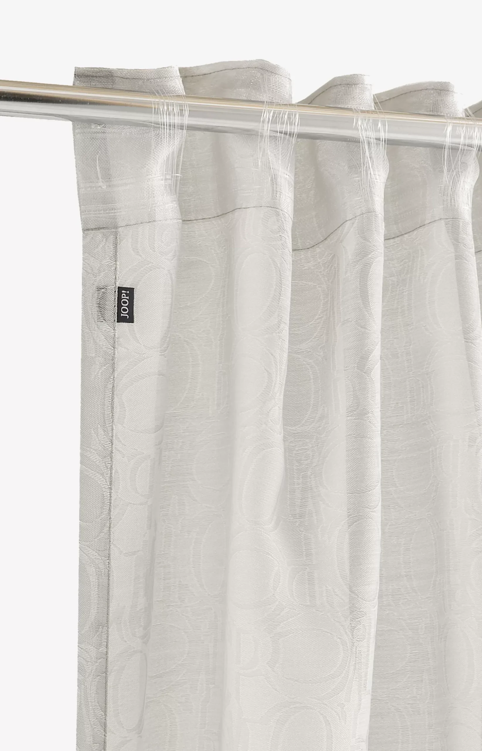 JOOP! ORNAMENT ALLOVER Grey Ready-made Gardine