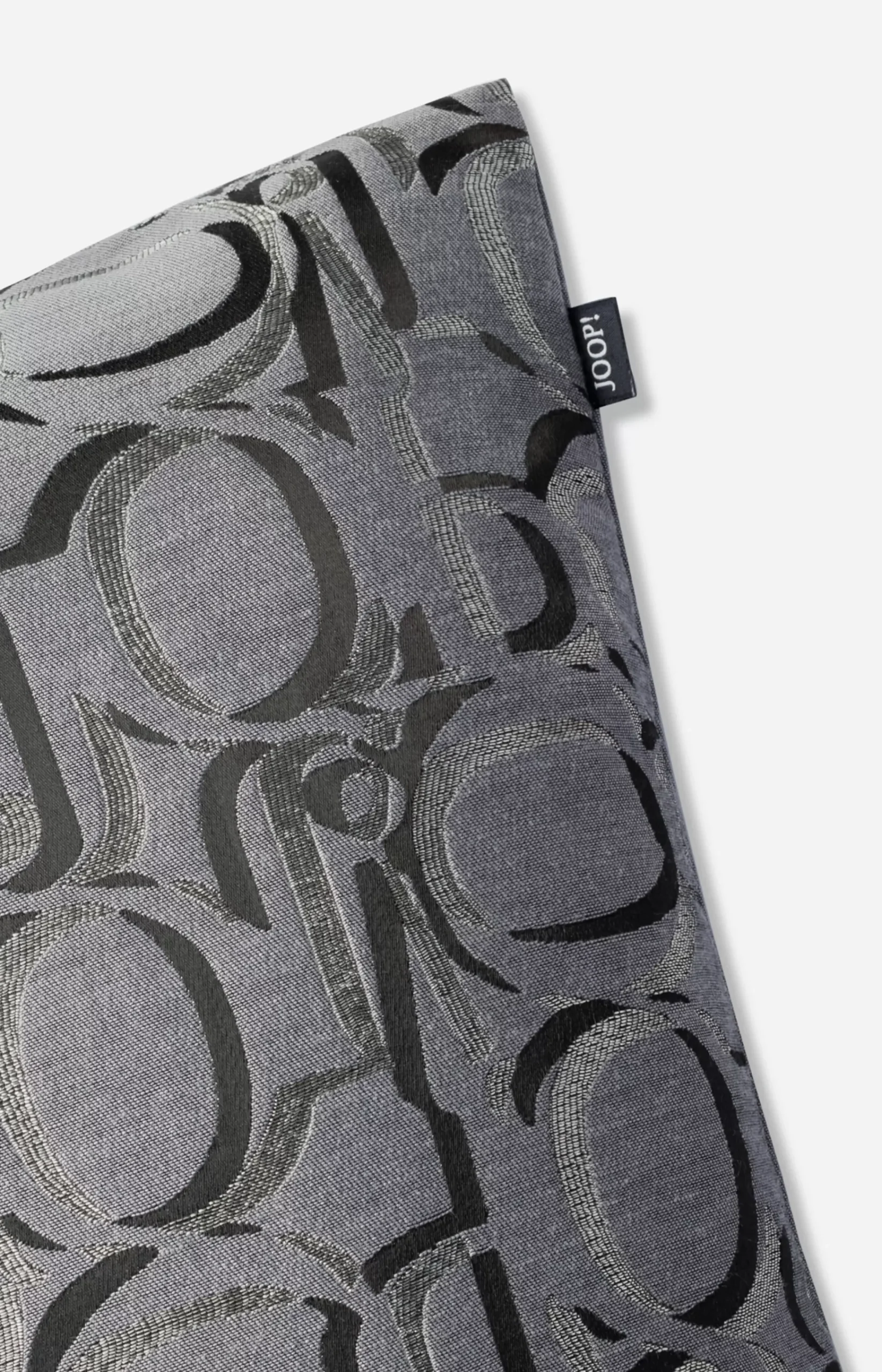 JOOP! Ornament Decorative Cushion Cover in Anthracite, 50 x 50 cm