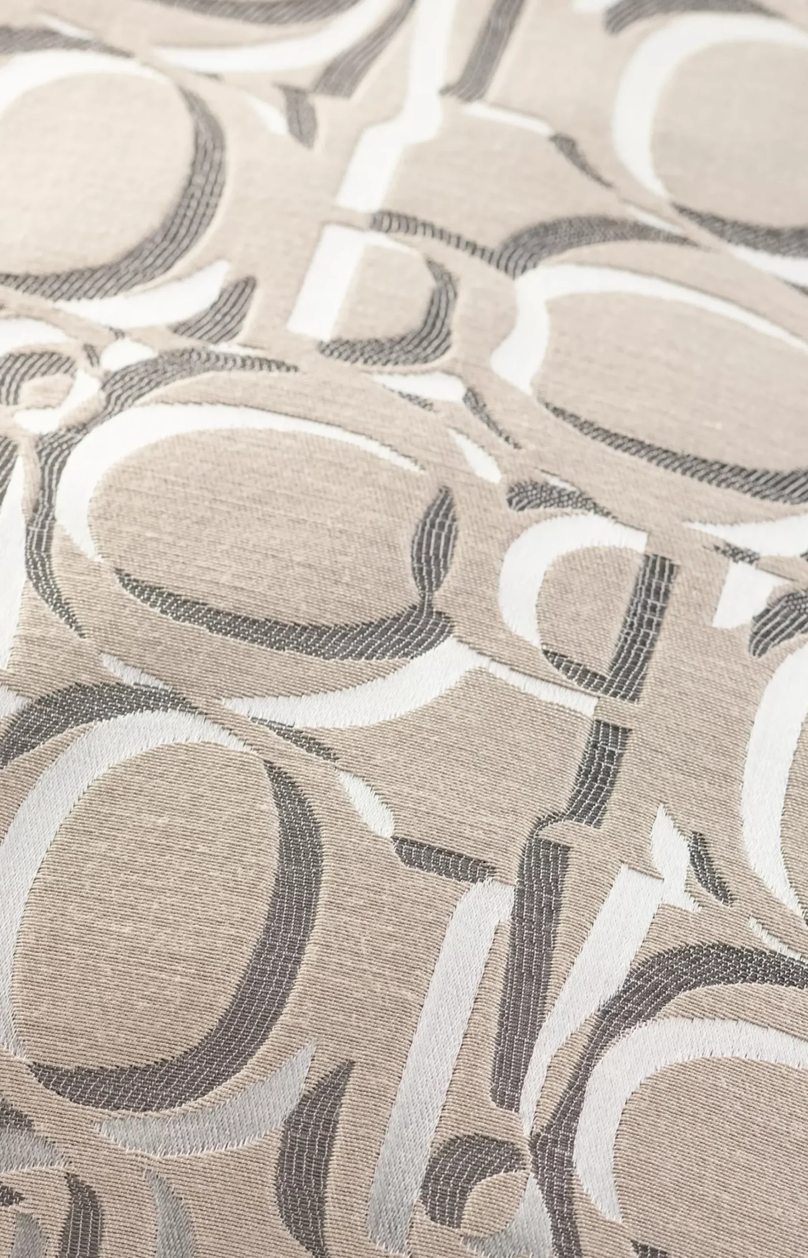 JOOP! Ornament Decorative Cushion Cover in Beige, 50 x 50 cm