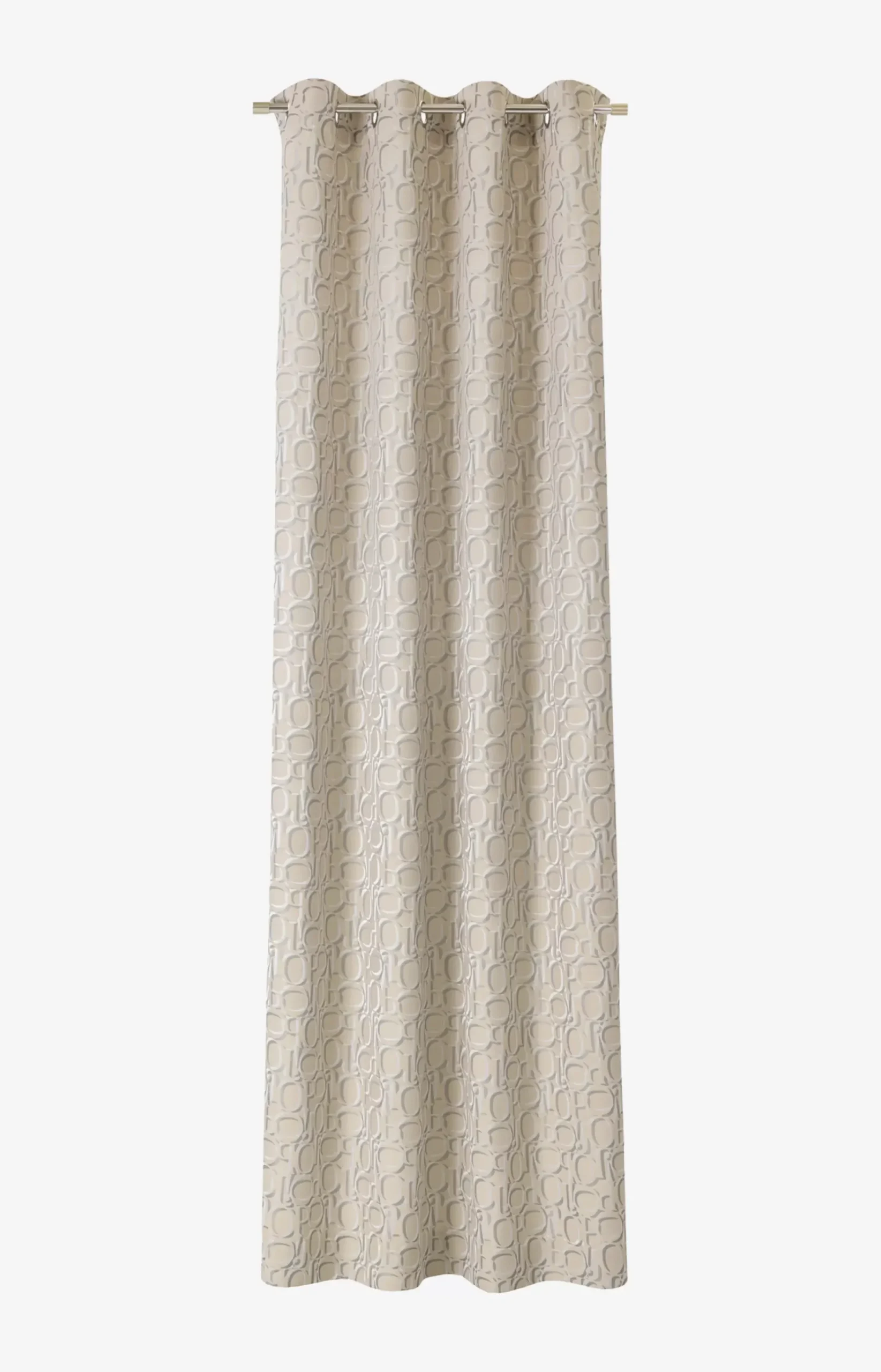 JOOP! Ornament Ready-Made Curtain in Beige
