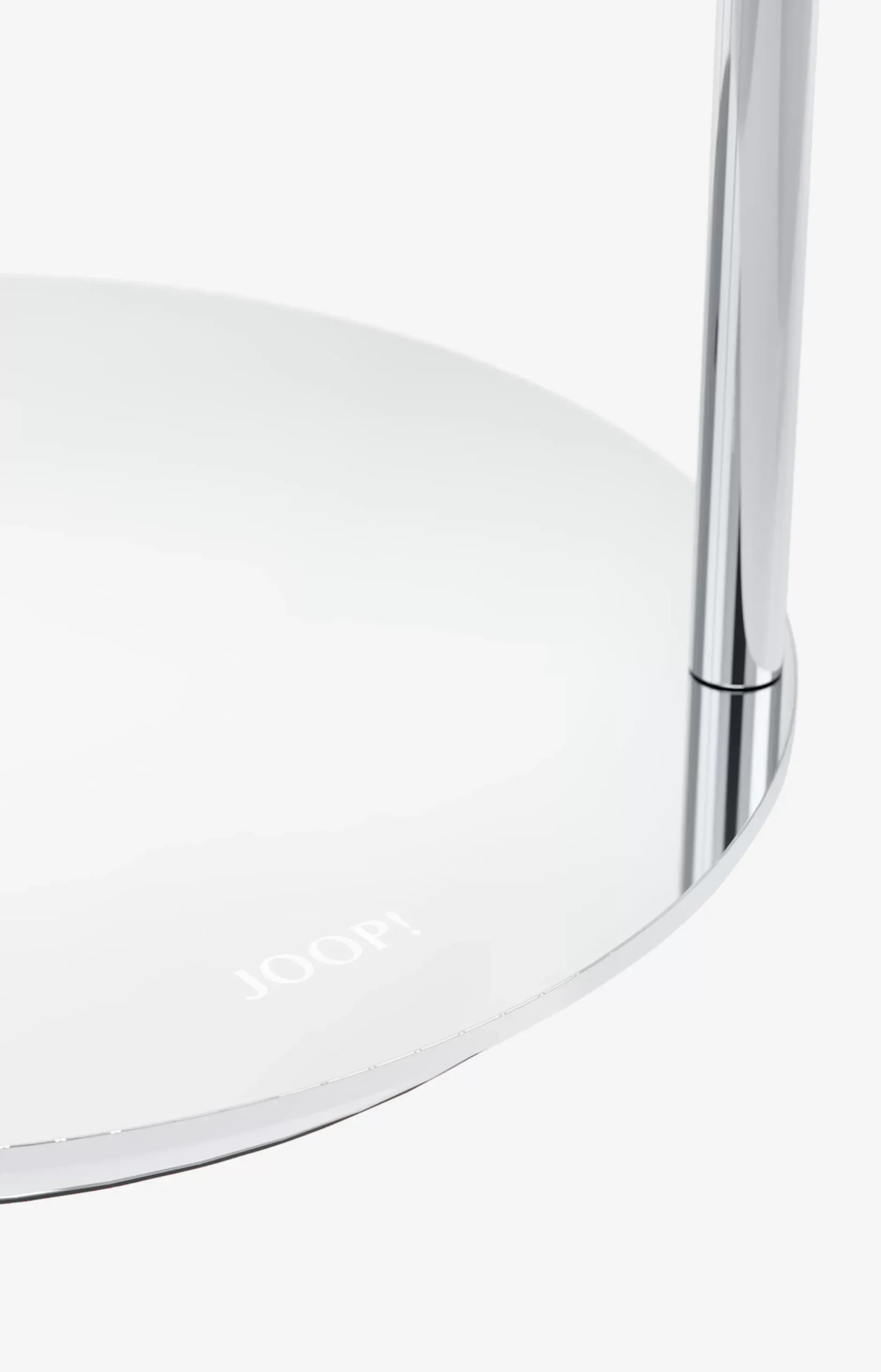 JOOP! ROUND LIGHTS CHROME table lamp, fumé glass/chrome