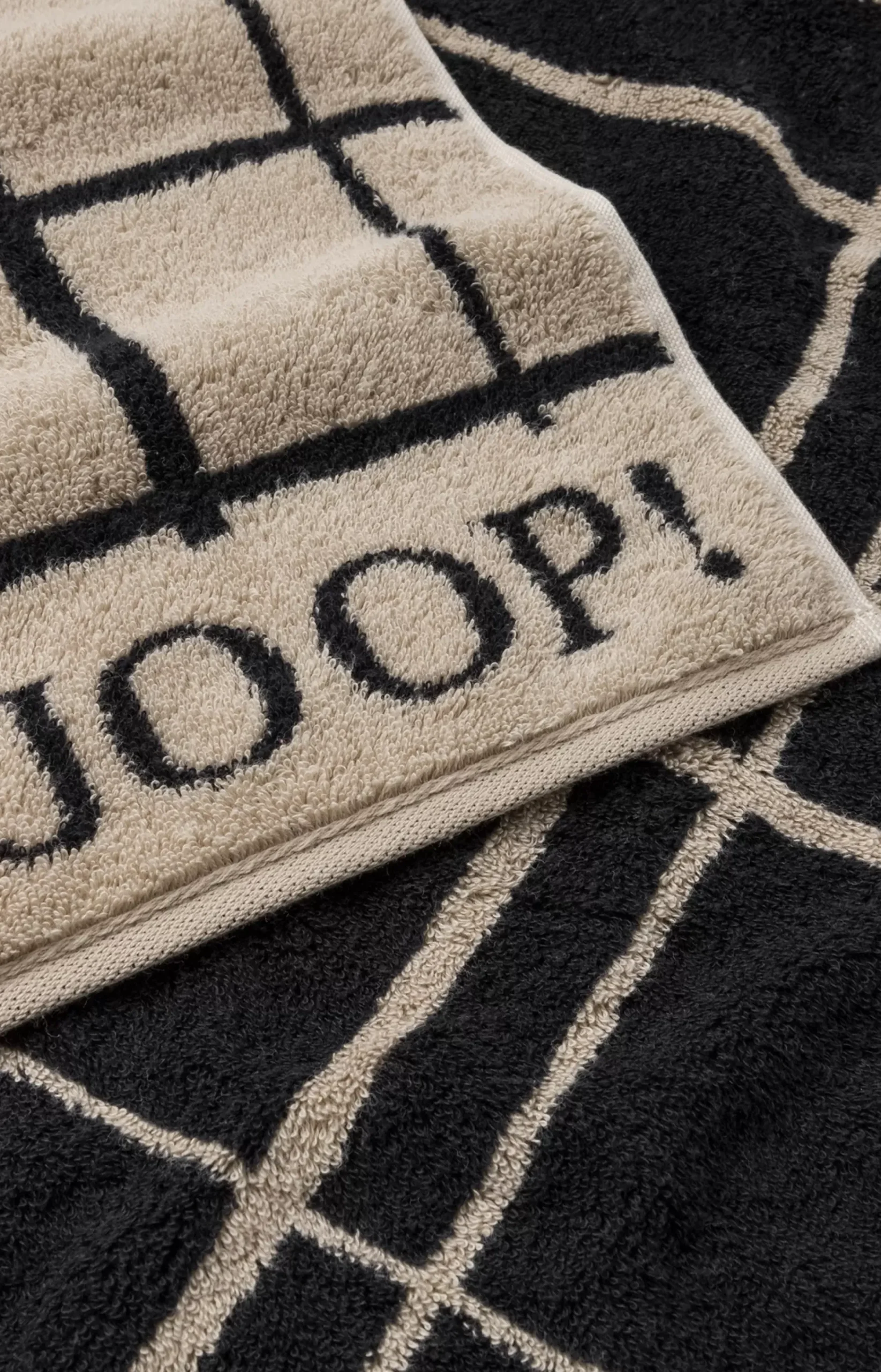 JOOP! SELECT LAYER Terrycloth Range in Ebony