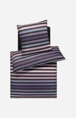 JOOP! TONE bedlinen in purple stripe
