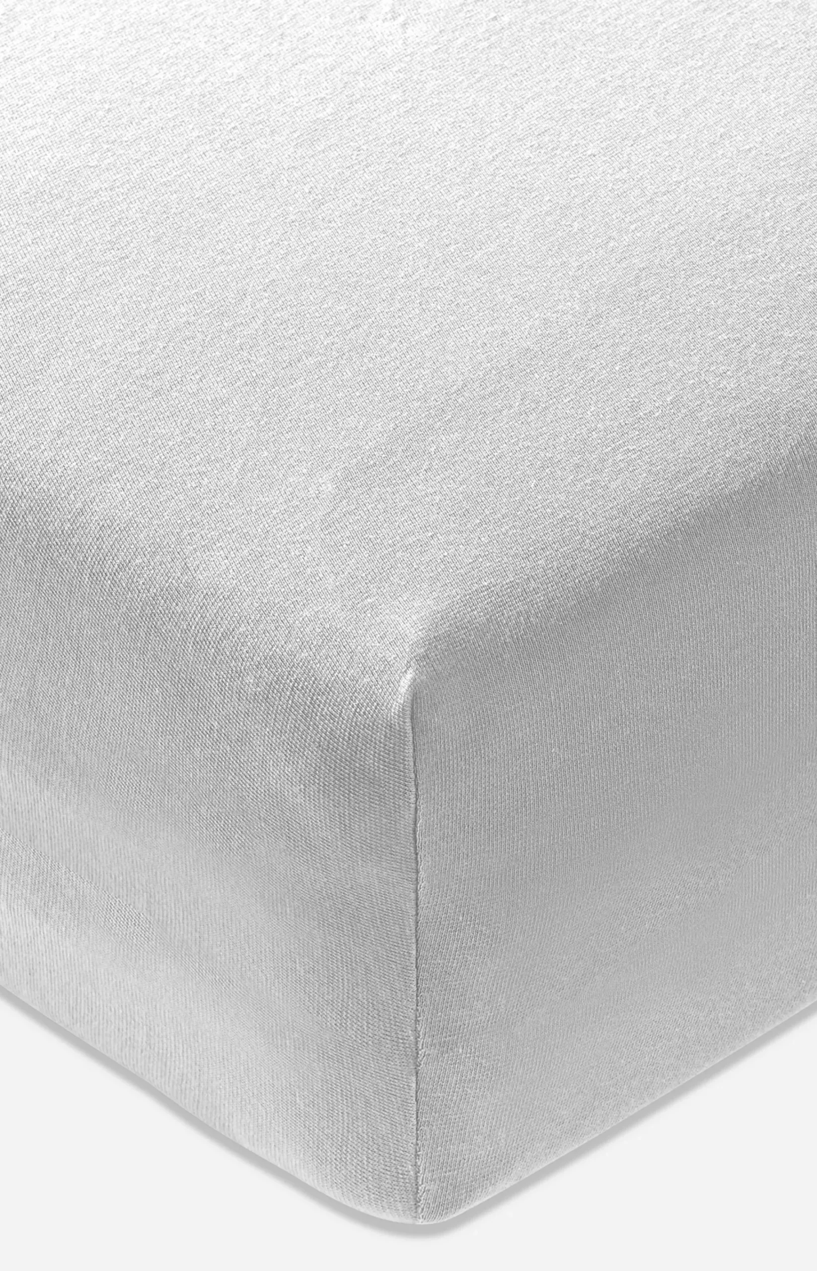 JOOP! UNI fitted bed sheet in light grey