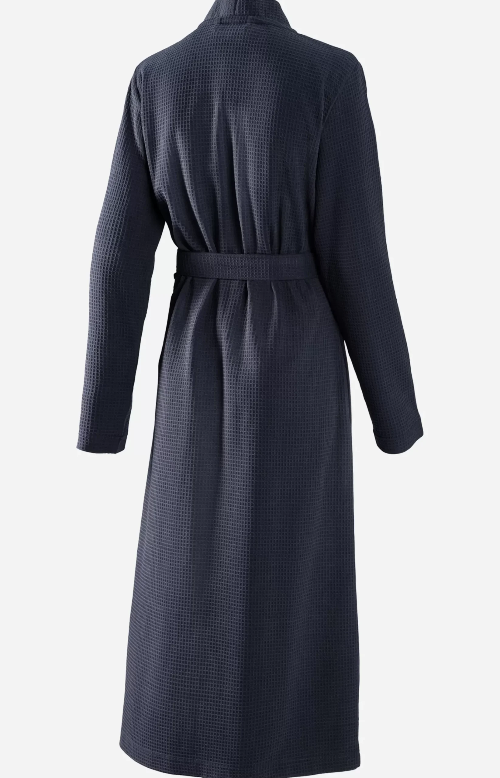 JOOP! UNI-PIQUÉ Bathrobe for Women in Navy