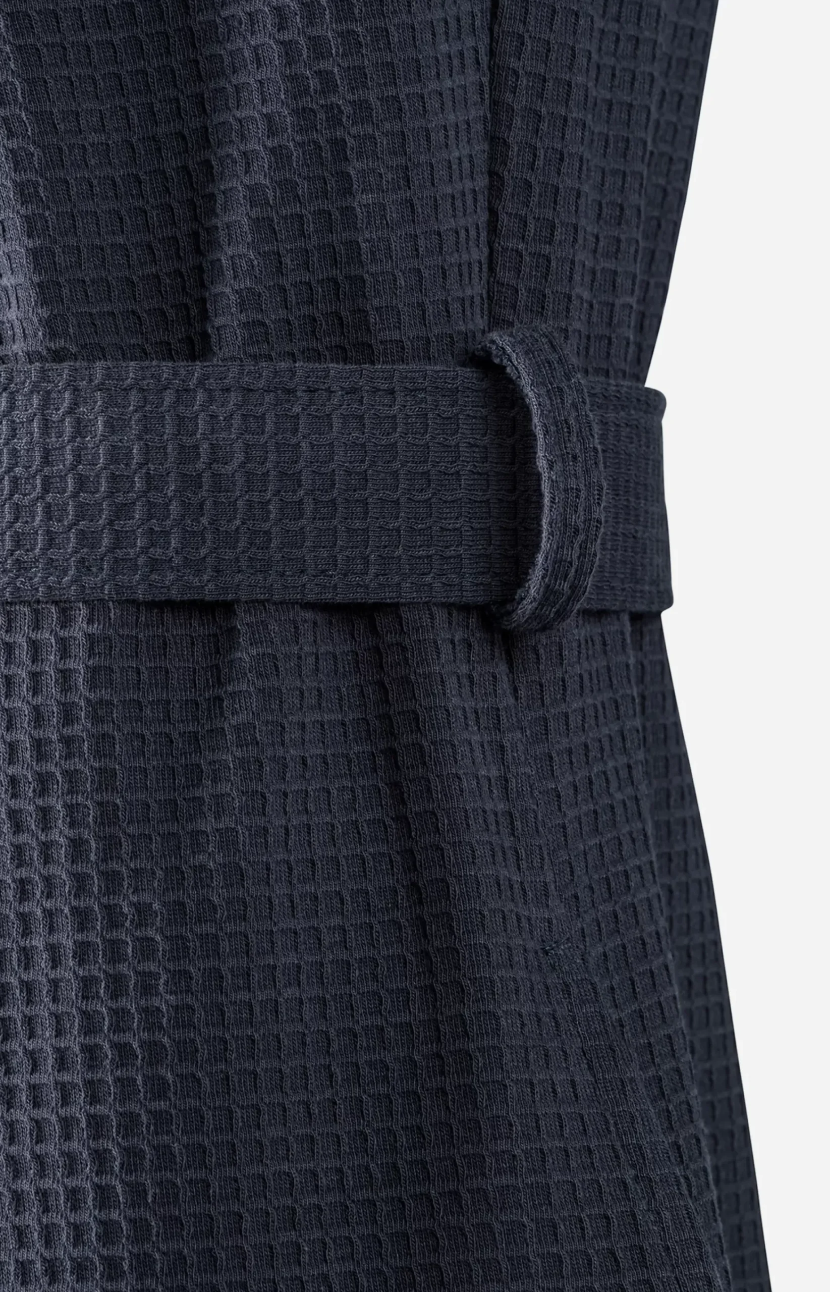 JOOP! UNI-PIQUÉ Bathrobe for Women in Navy