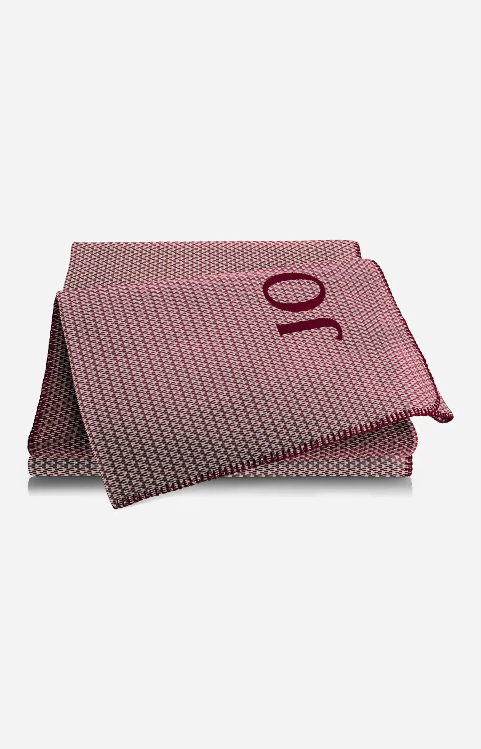 JOOP! WOVEN Throw in Rouge