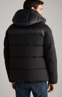 Joshas Quilted Jacket in Black