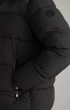 Joshas Quilted Jacket in Black
